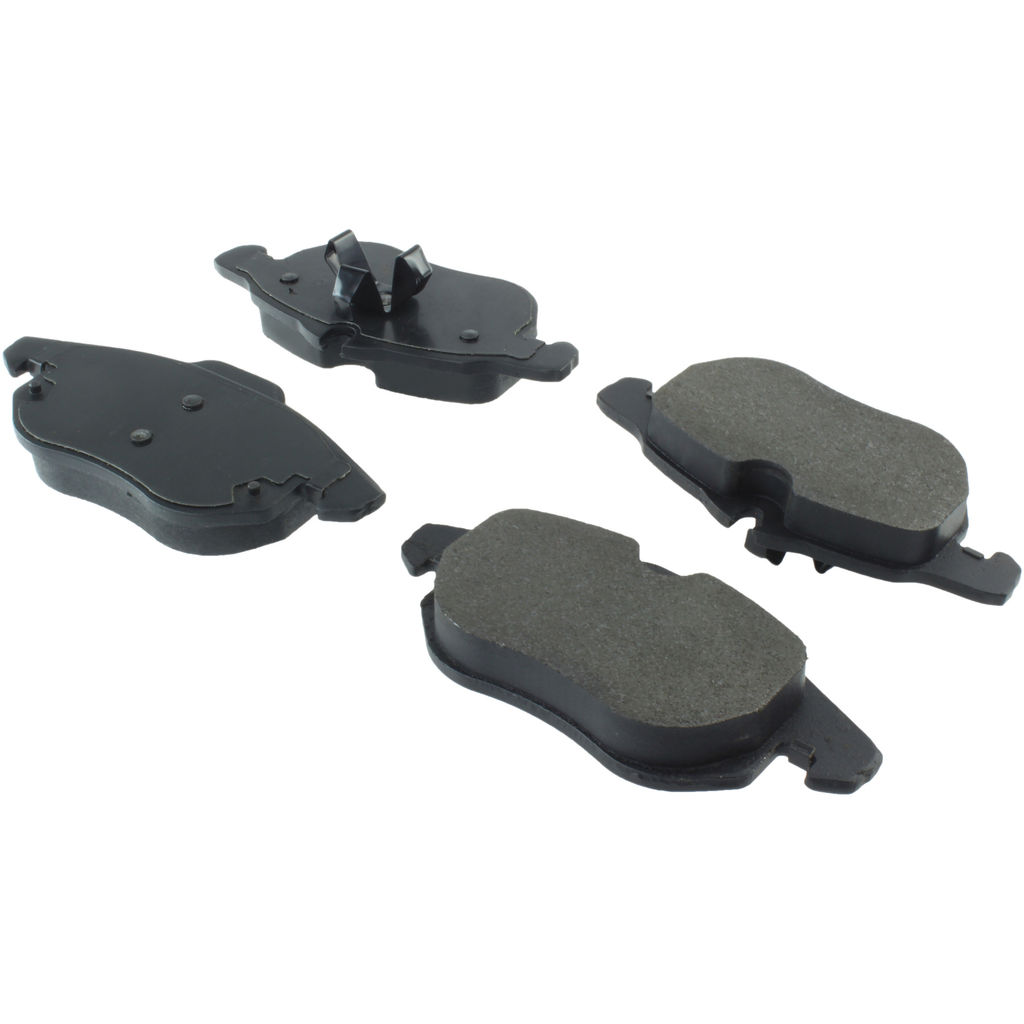 Posi Quiet Semi-Metallic Disc Brake Pad Set, with Hardware, 2-Wheel Set