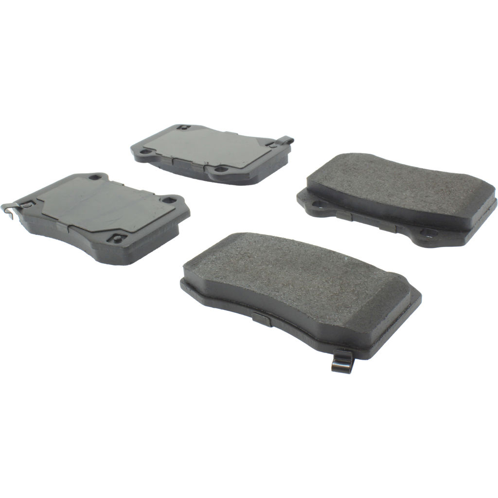 Posi Quiet Semi-Metallic Disc Brake Pad Set, with Hardware, 2-Wheel Set