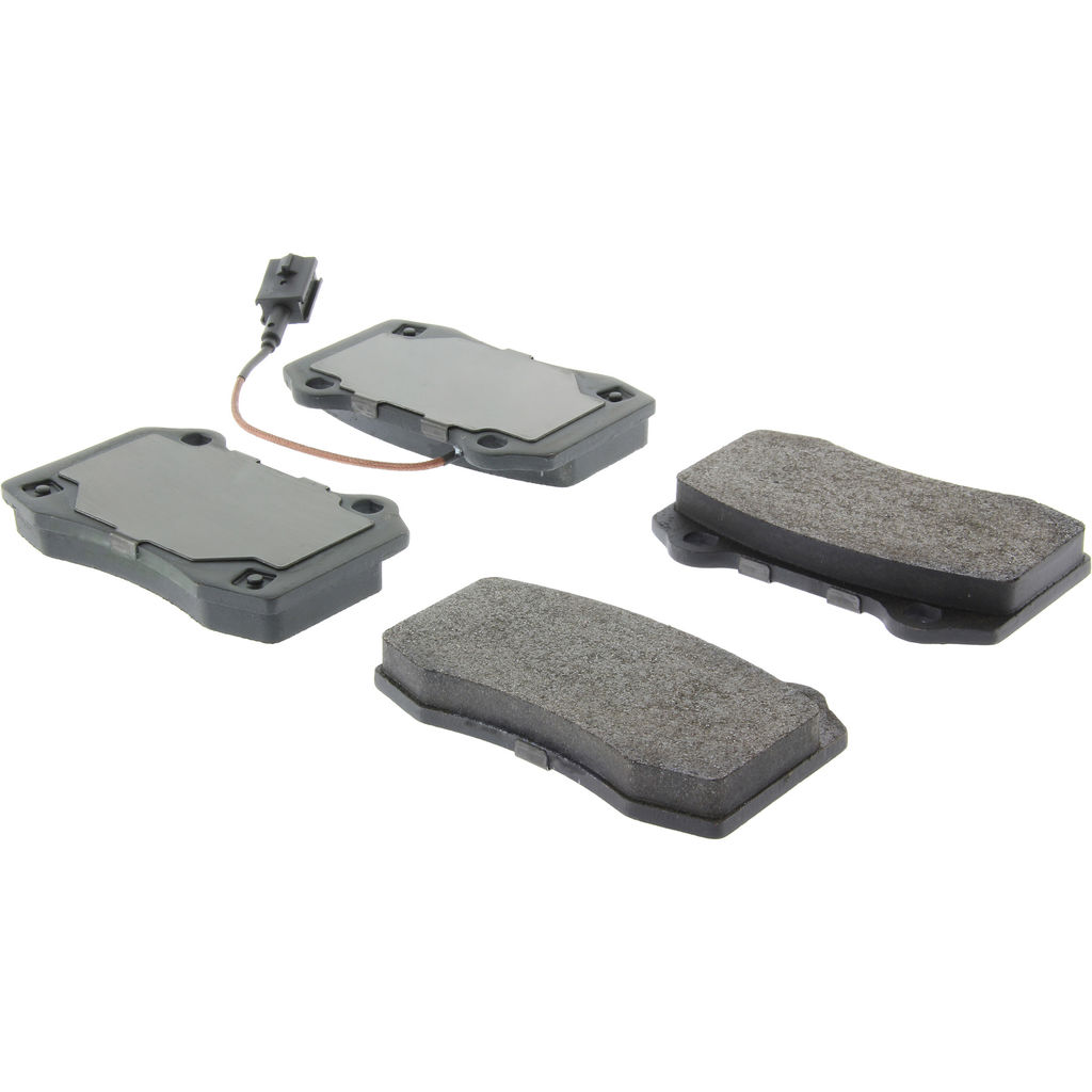 Posi Quiet Semi-Metallic Disc Brake Pad Set, 2-Wheel Set