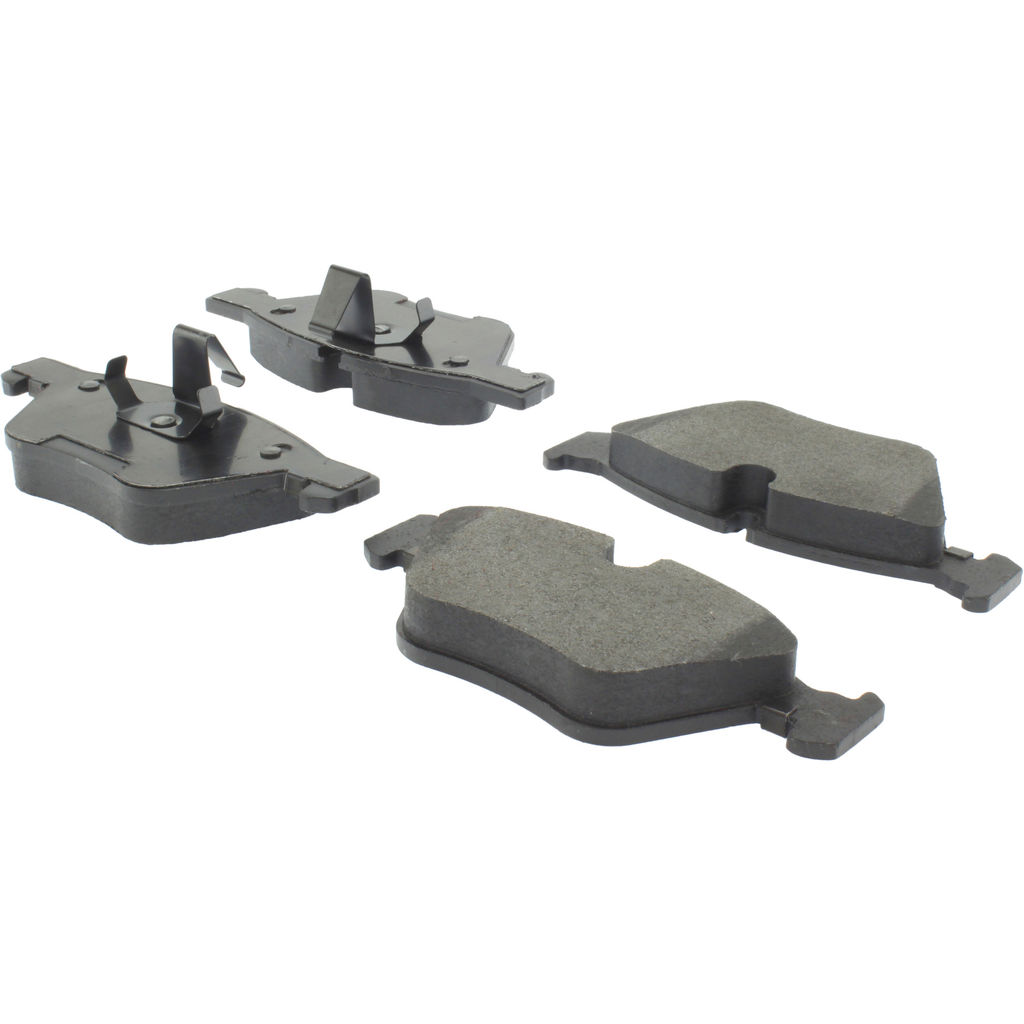 Posi Quiet Semi-Metallic Disc Brake Pad Set, with Hardware, 2-Wheel Set