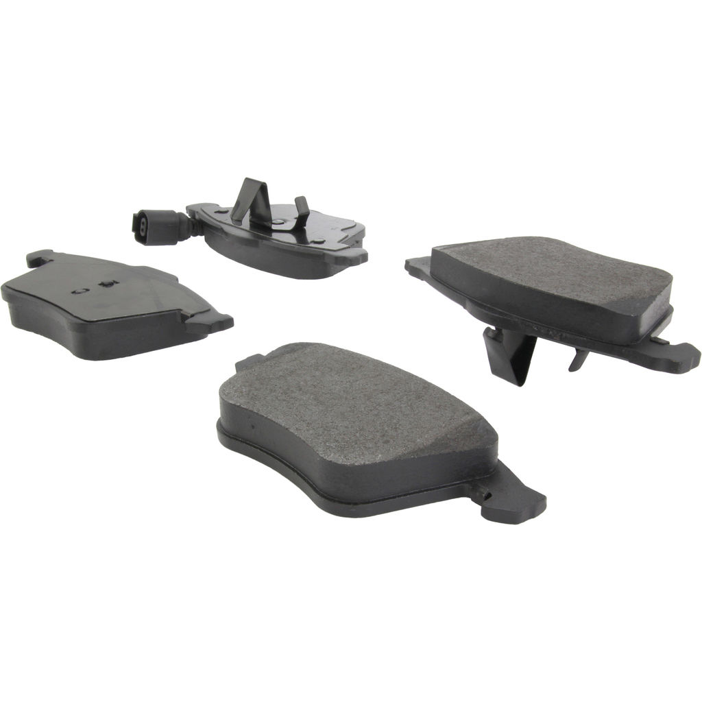 Posi Quiet Semi-Metallic Disc Brake Pad Set, with Hardware, 2-Wheel Set