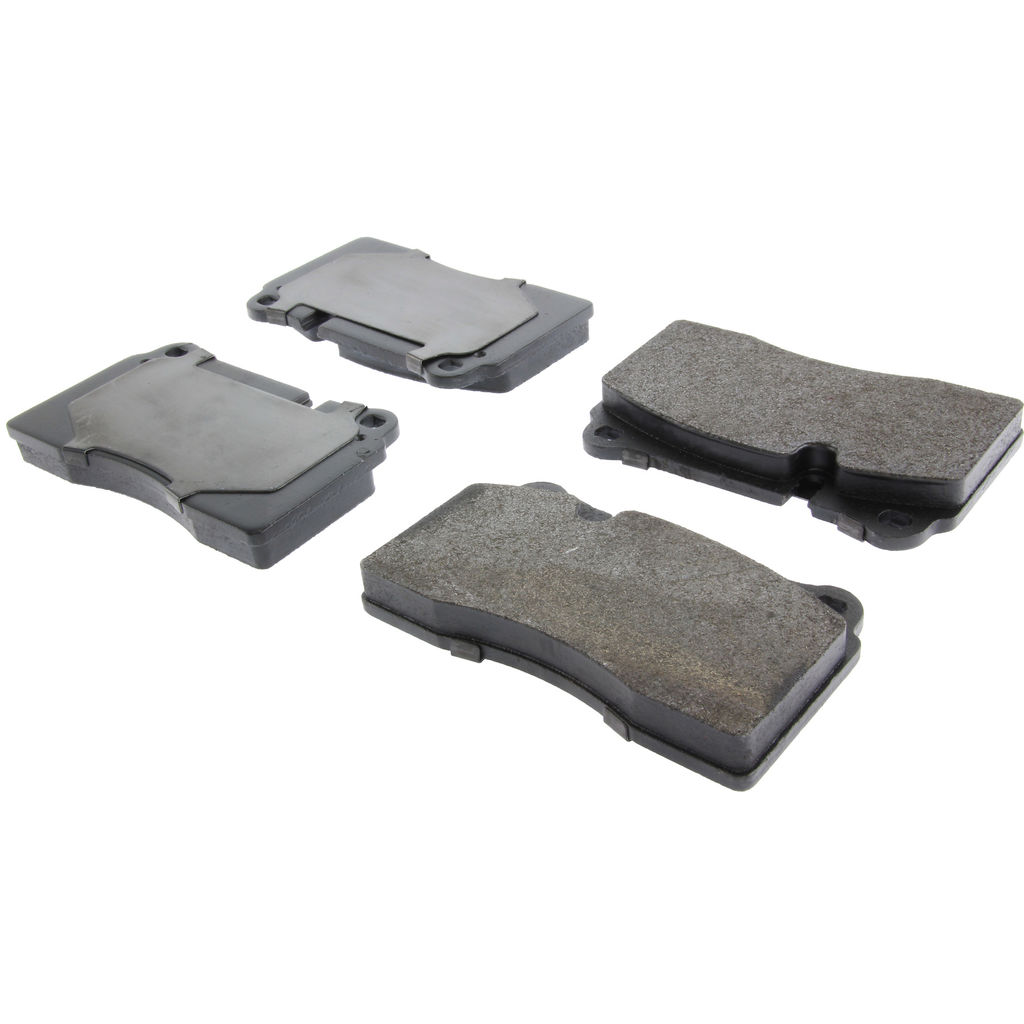 Posi Quiet Semi-Metallic Disc Brake Pad Set, with Hardware, 2-Wheel Set