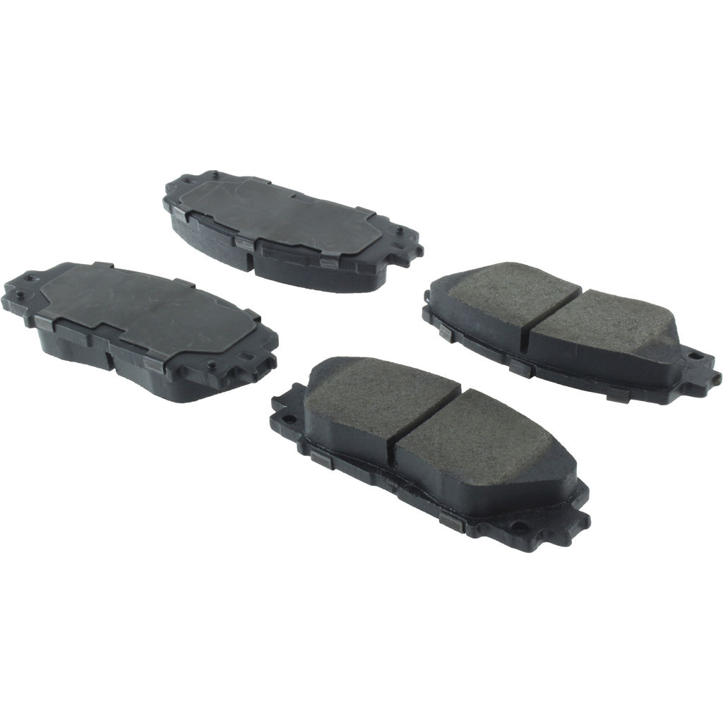 Posi Quiet Semi-Metallic Disc Brake Pad Set, with Hardware, 2-Wheel Set