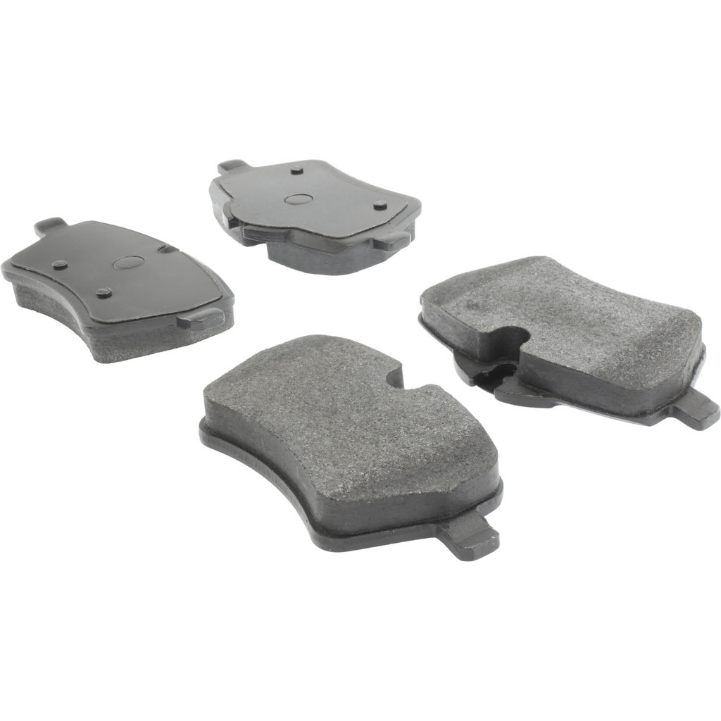 Posi Quiet Semi-Metallic Disc Brake Pad Set, with Hardware, 2-Wheel Set