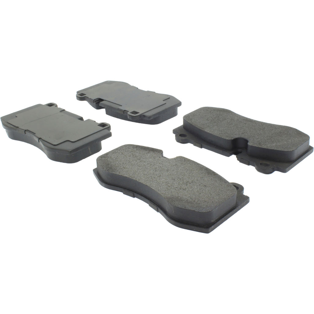 Posi Quiet Semi-Metallic Disc Brake Pad Set, with Hardware, 2-Wheel Set