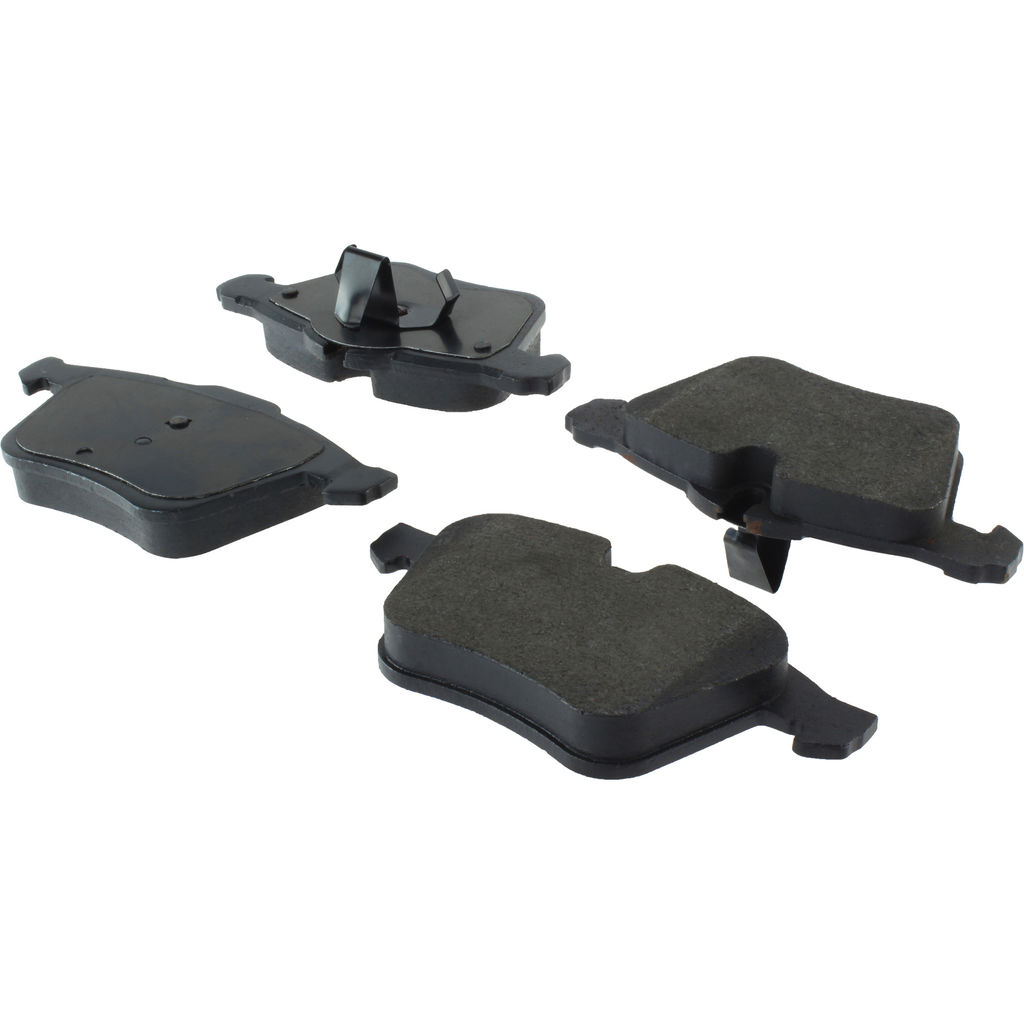Posi Quiet Semi-Metallic Disc Brake Pad Set, with Hardware, 2-Wheel Set