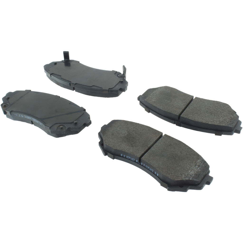 Centric 104.13310 - Posi Quiet Semi-Metallic Disc Brake Pad Set, with Hardware, 2-Wheel Set