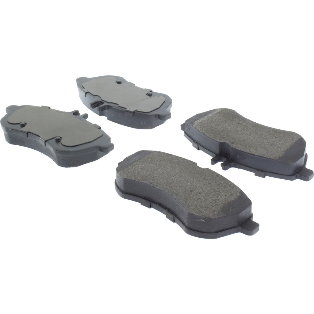 Posi Quiet Semi-Metallic Disc Brake Pad Set, with Hardware, 2-Wheel Set