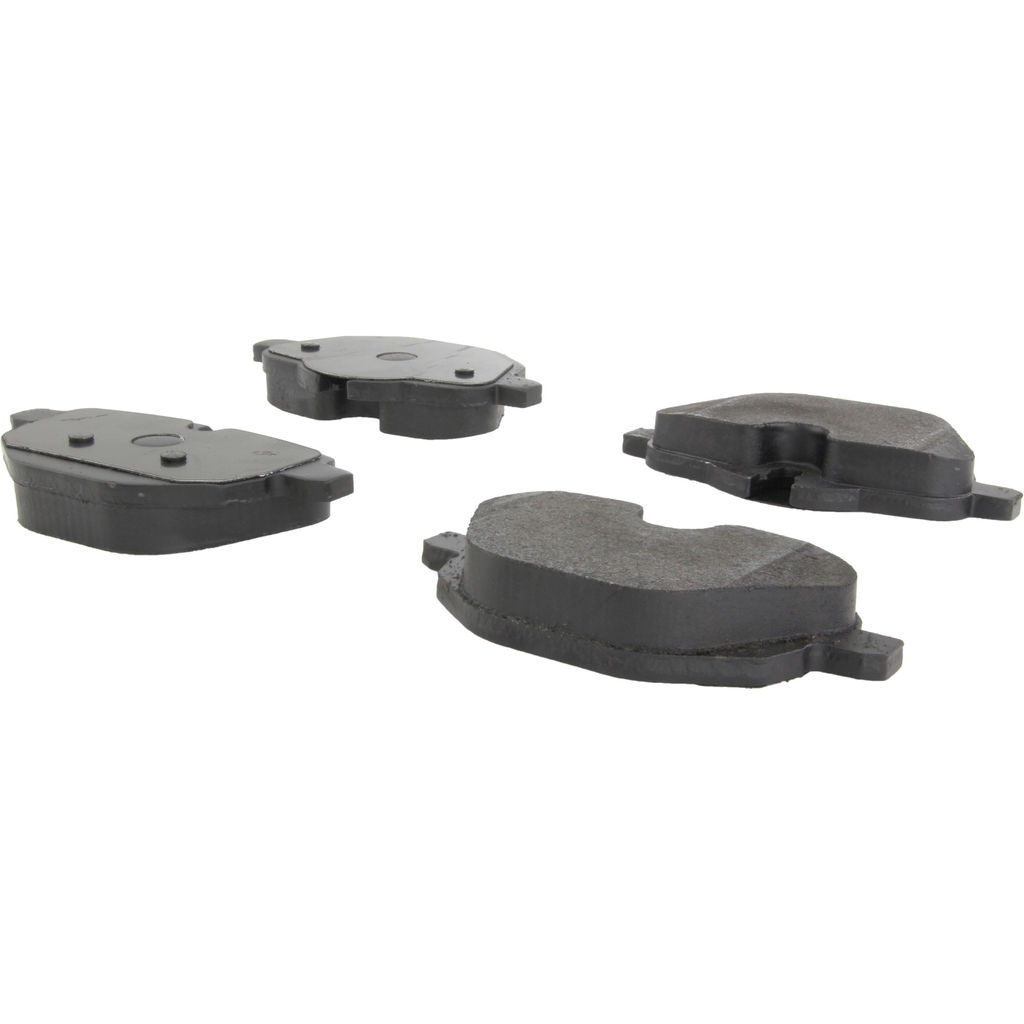 Posi Quiet Semi-Metallic Disc Brake Pad Set, with Hardware, 2-Wheel Set