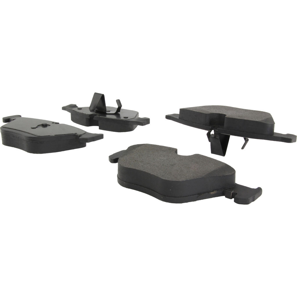 Posi Quiet Semi-Metallic Disc Brake Pad Set, with Hardware, 2-Wheel Set