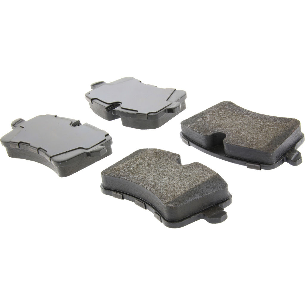 Posi Quiet Semi-Metallic Disc Brake Pad Set, with Hardware, 2-Wheel Set