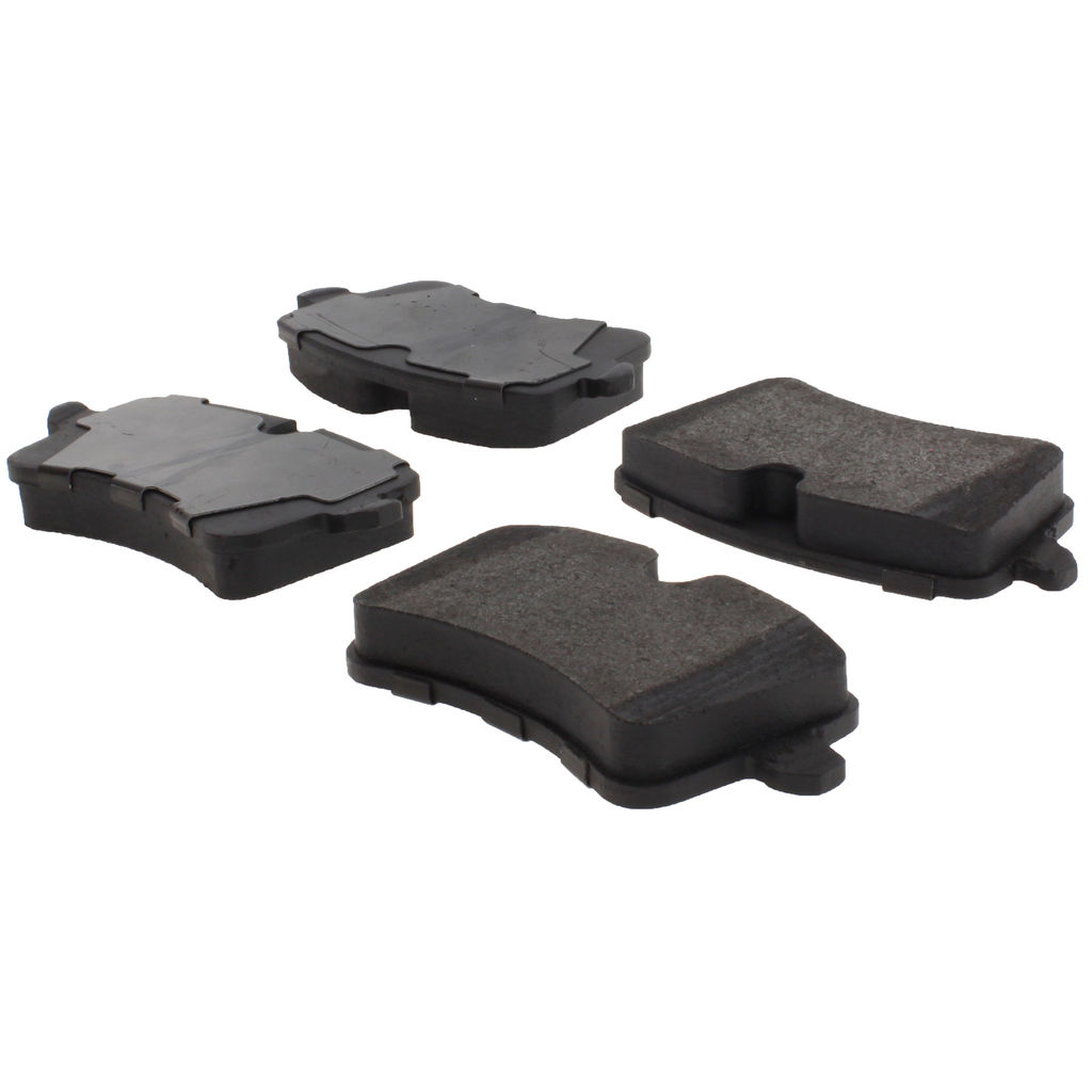 Posi Quiet Semi-Metallic Disc Brake Pad Set, with Hardware, 2-Wheel Set