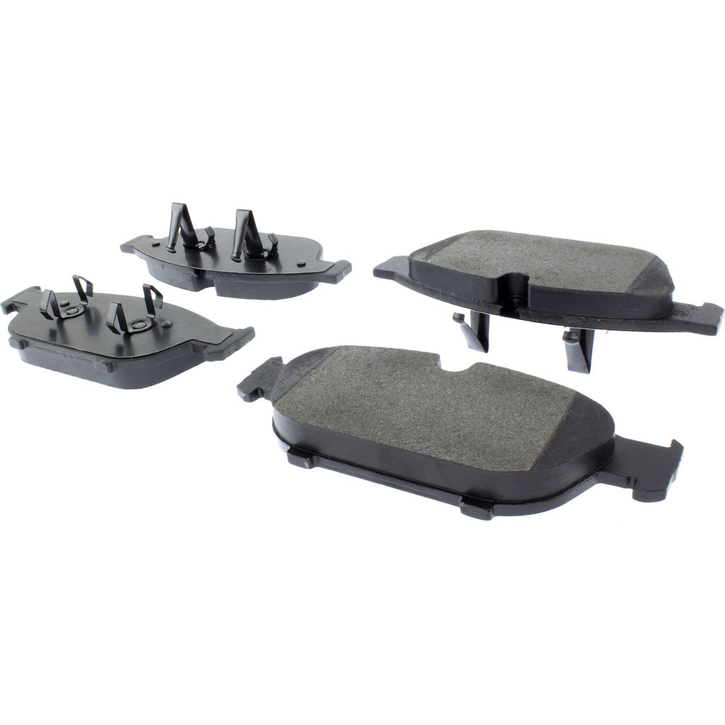 Posi Quiet Semi-Metallic Disc Brake Pad Set, with Hardware, 2-Wheel Set