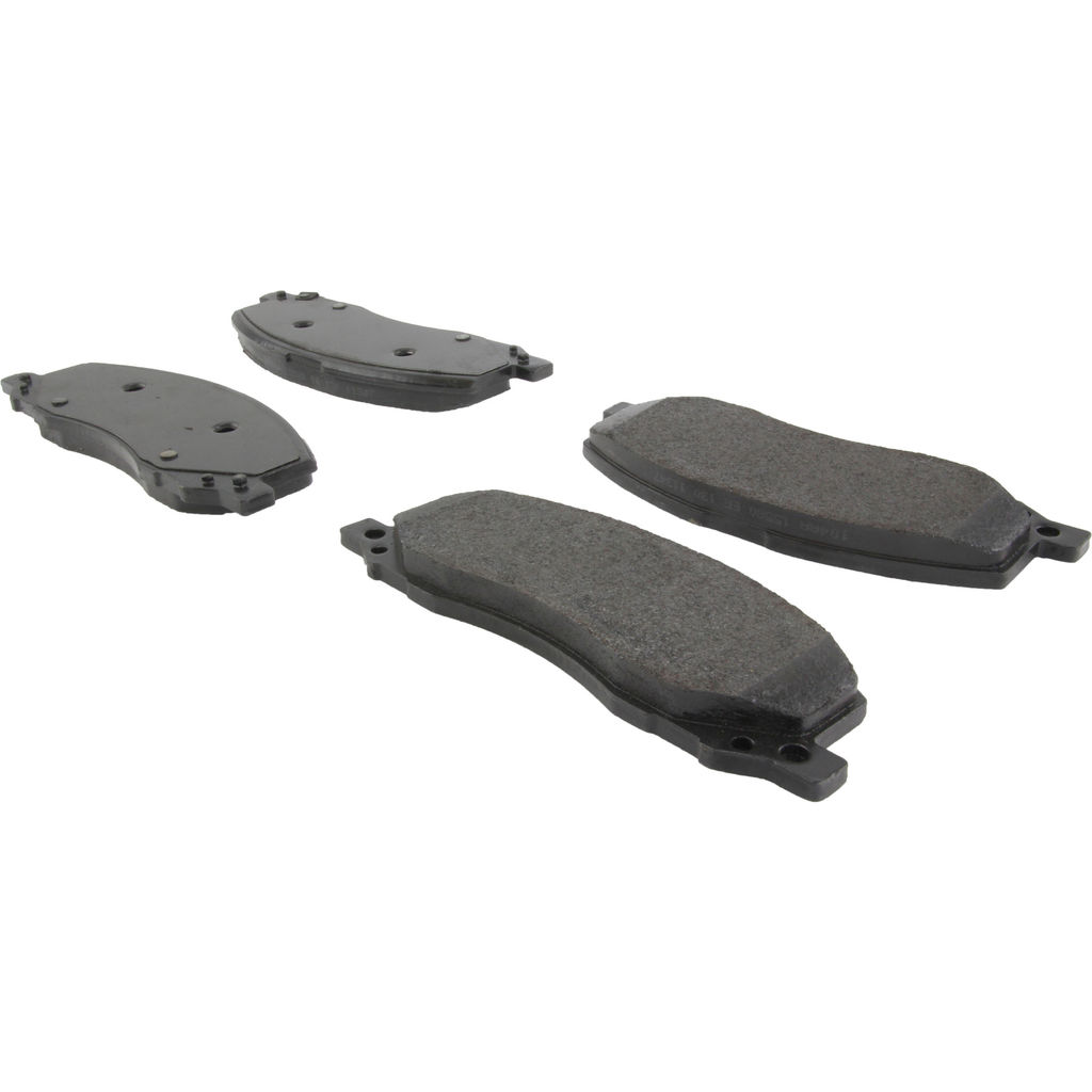Centric 104.15580 - Posi Quiet Semi-Metallic Disc Brake Pad Set, with Hardware, 2-Wheel Set
