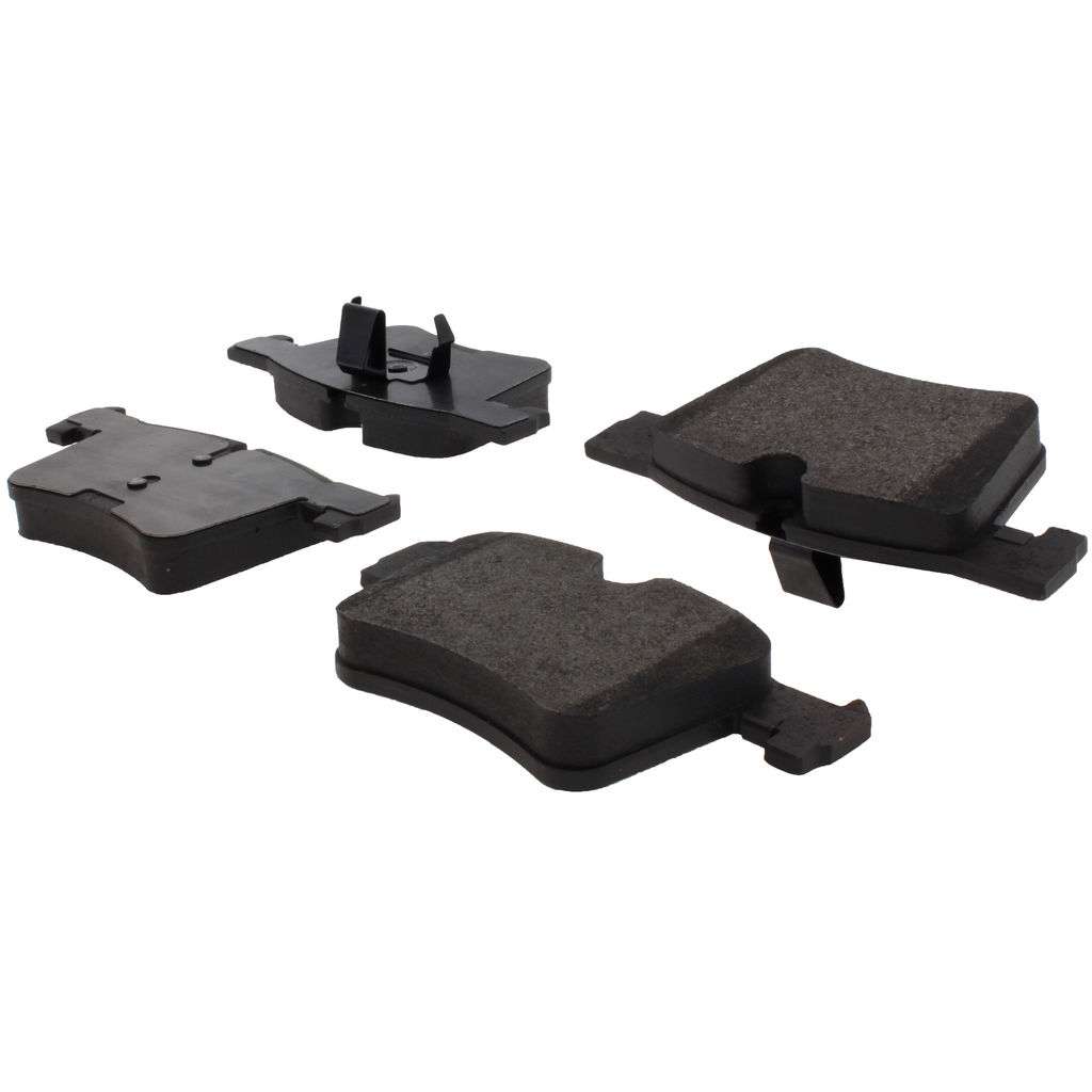 Posi Quiet Semi-Metallic Disc Brake Pad Set, with Hardware, 2-Wheel Set