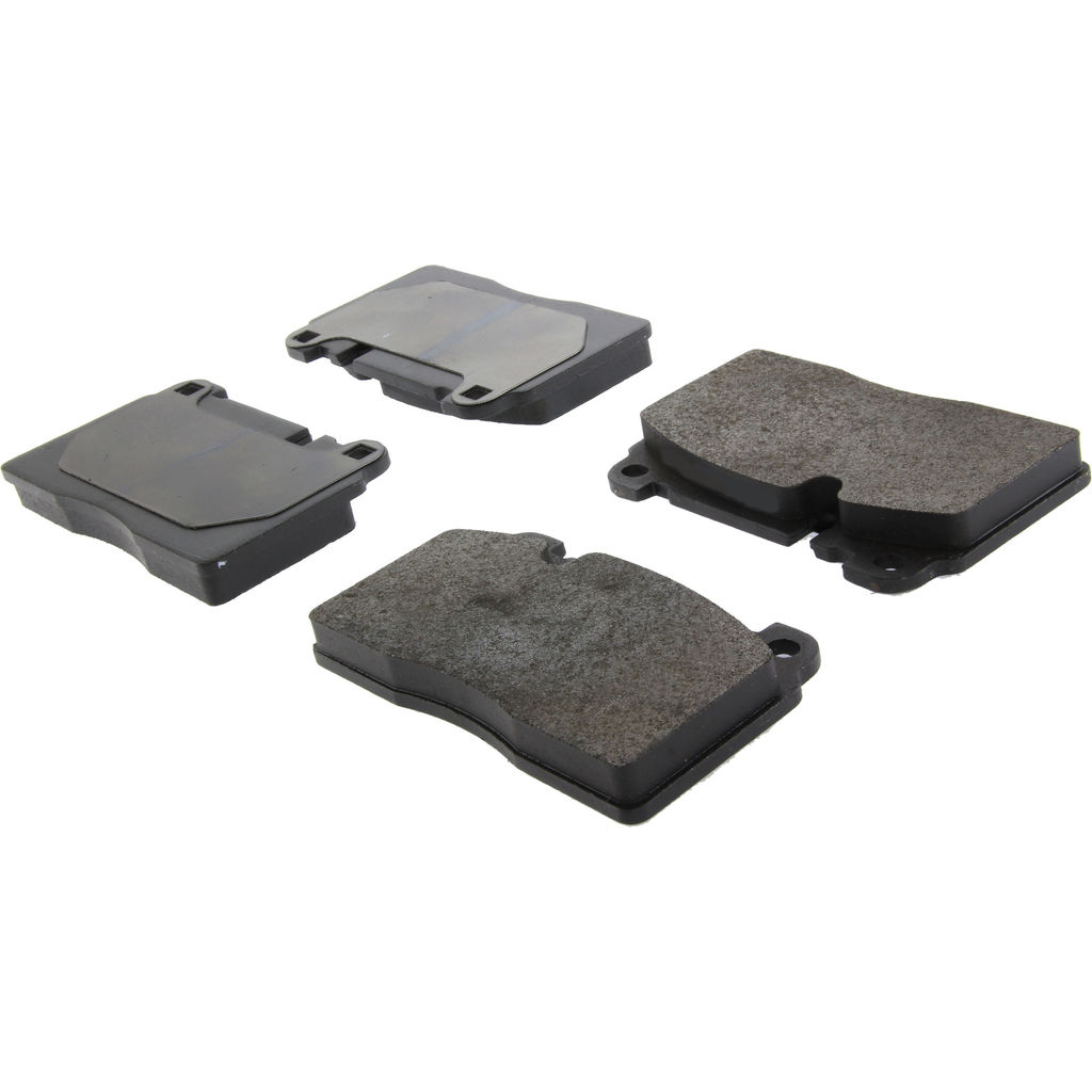 Posi Quiet Semi-Metallic Disc Brake Pad Set, with Hardware, 2-Wheel Set