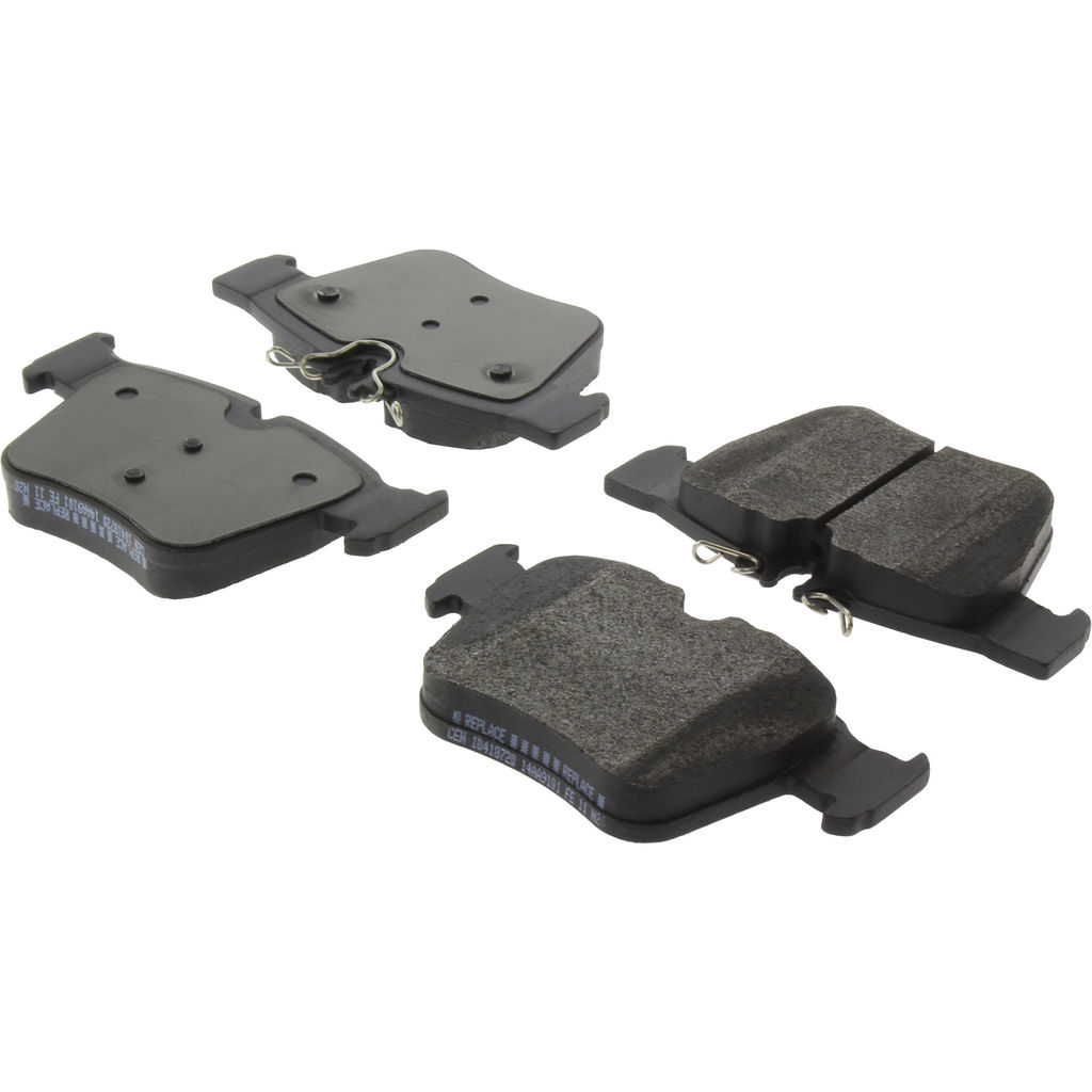 Posi Quiet Semi-Metallic Disc Brake Pad Set, 2-Wheel Set