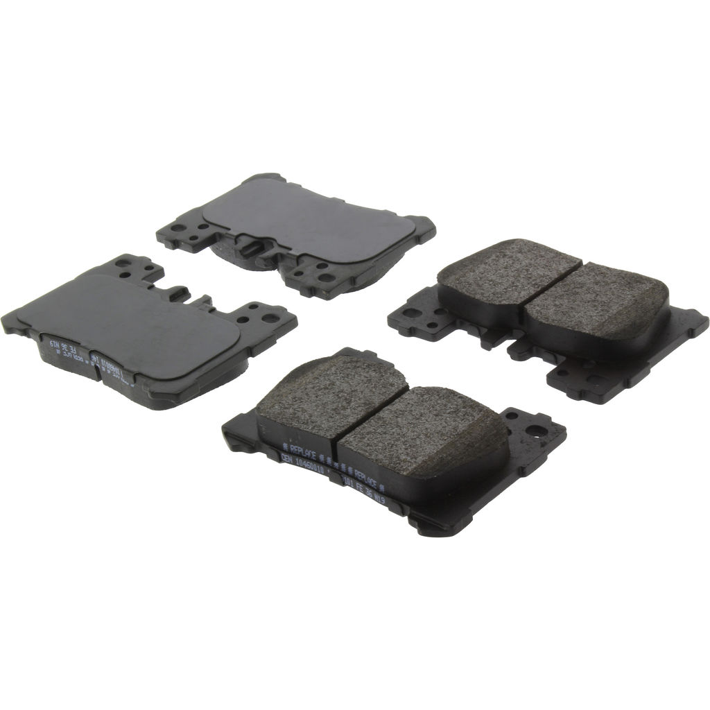 Posi Quiet Semi-Metallic Disc Brake Pad Set, 2-Wheel Set