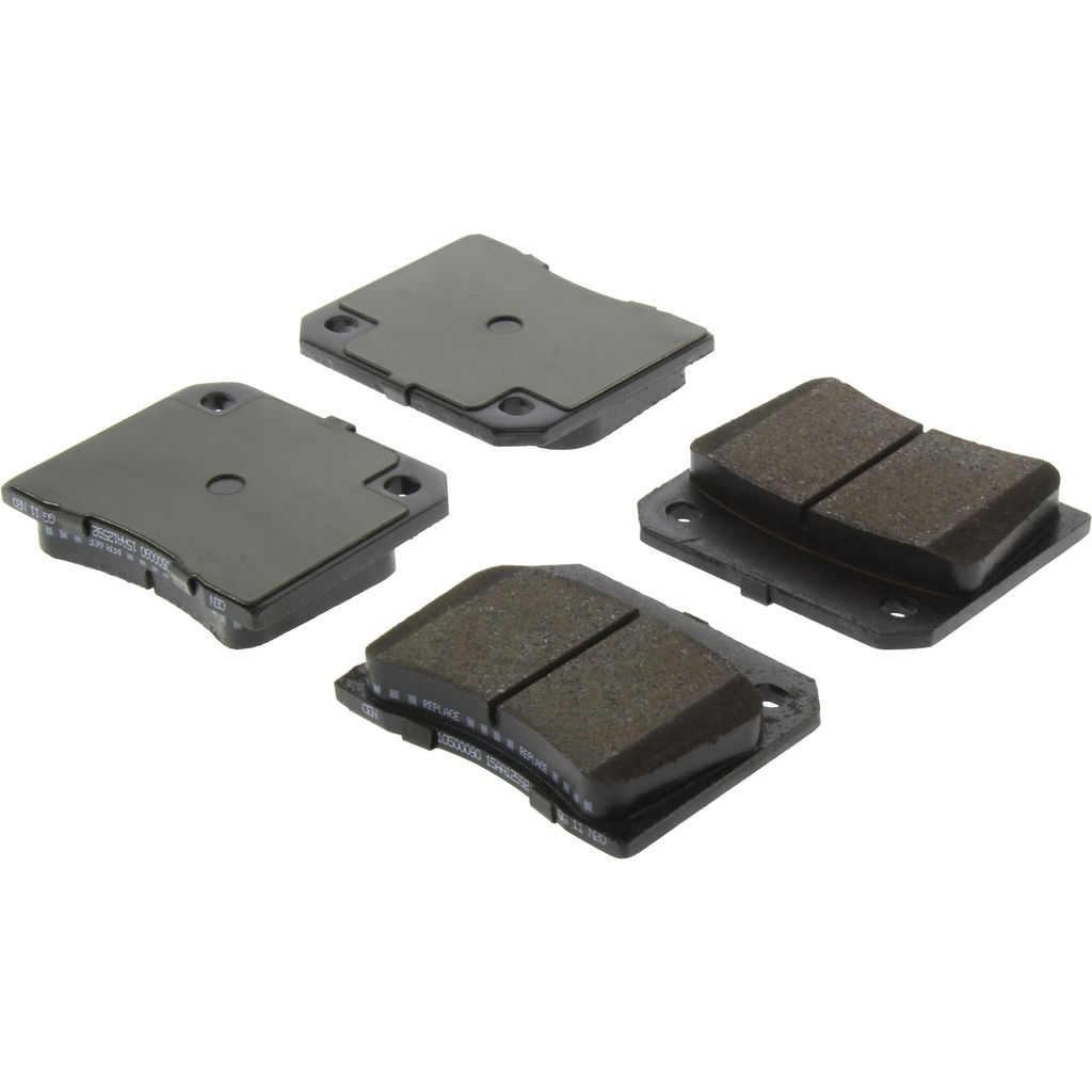 Centric 105.00090 - Posi Quiet Ceramic Disc Brake Pad, with Shims, 2-Wheel Set