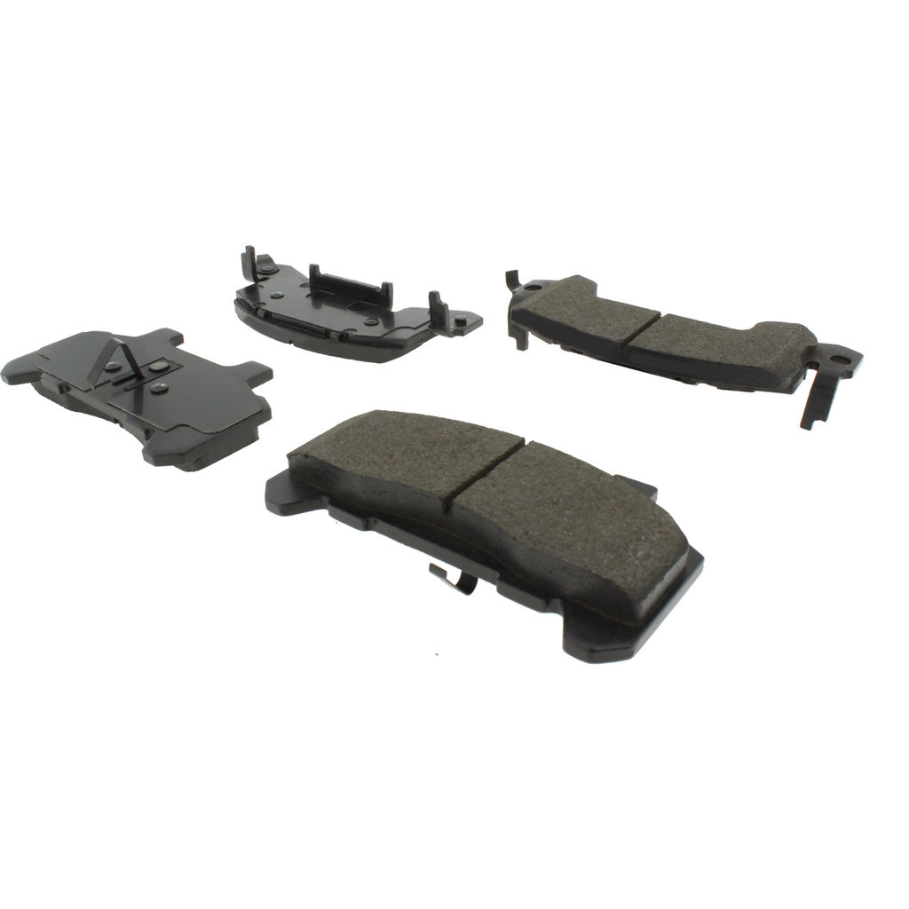 Centric 105.02890 - Posi Quiet Ceramic Disc Brake Pad, with Shims, 2-Wheel Set