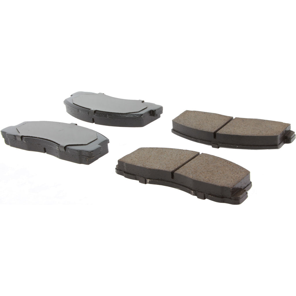 Posi Quiet Ceramic Disc Brake Pad, with Shims, 2-Wheel Set