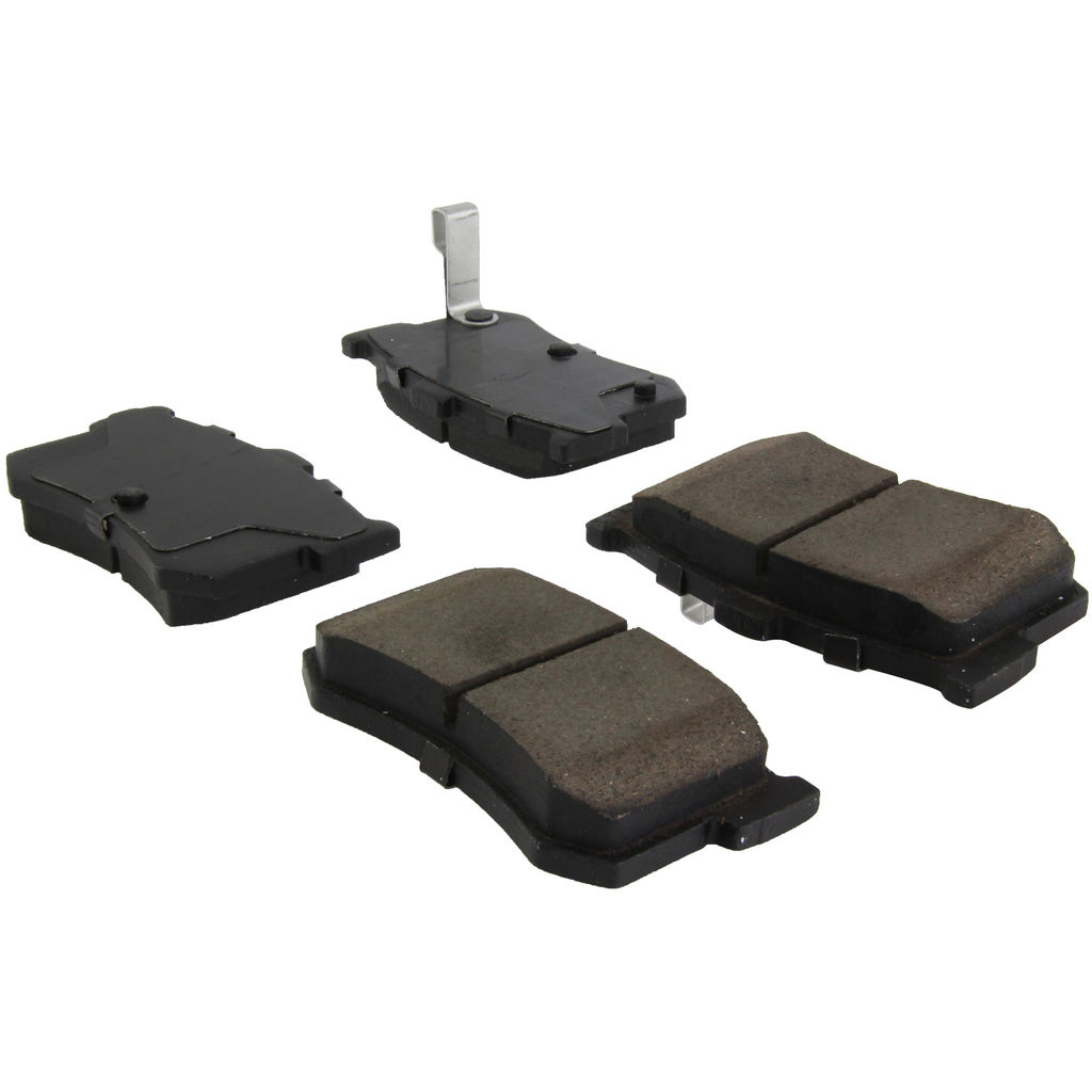 Centric 105.03420 - Posi Quiet Ceramic Disc Brake Pad, with Shims and Hardware, 2-Wheel Set