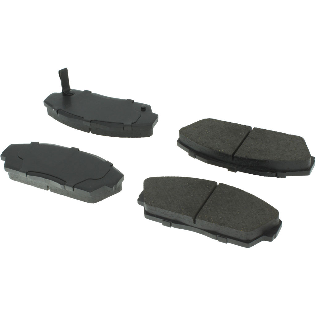 Posi Quiet Ceramic Disc Brake Pad, with Shims and Hardware, 2-Wheel Set