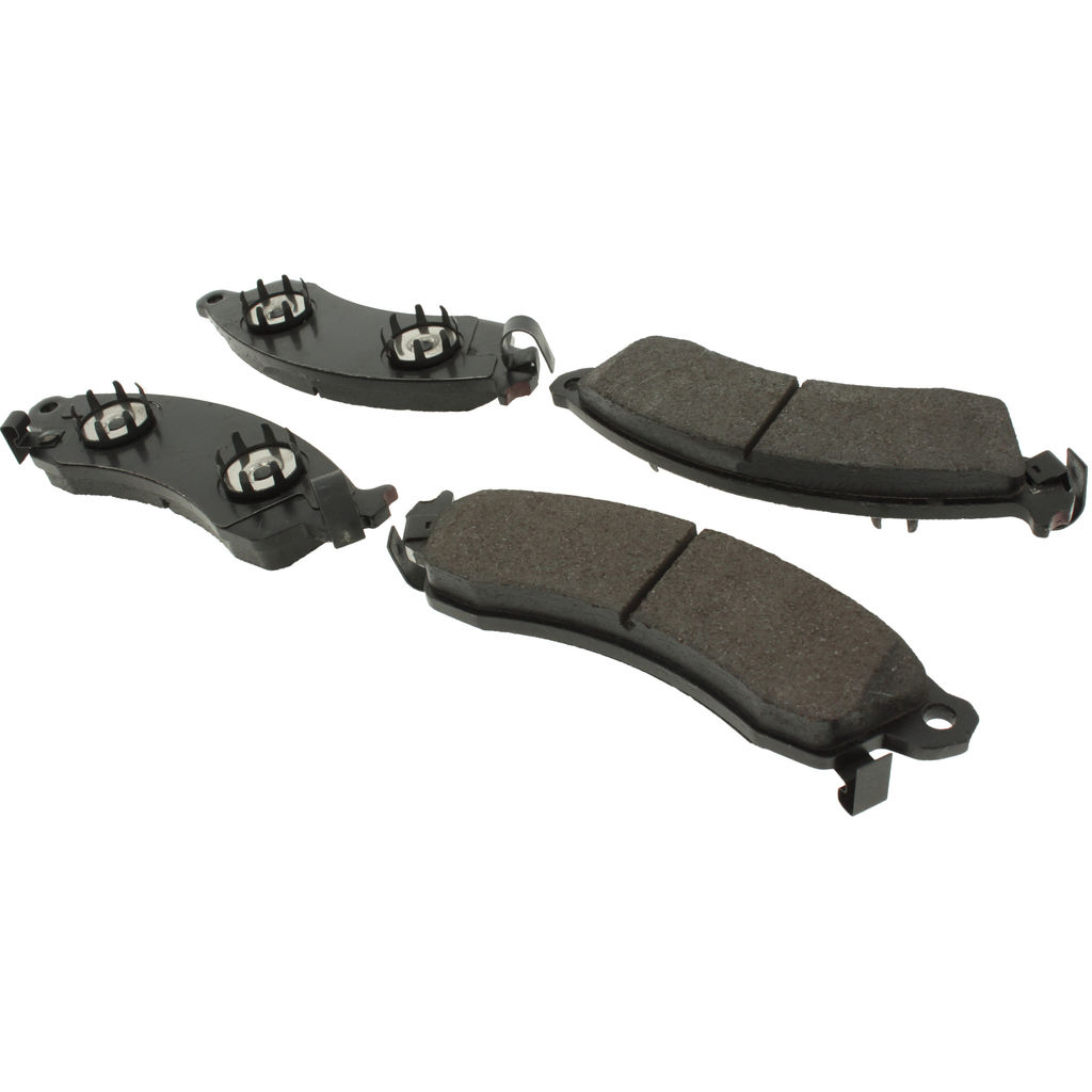 Posi Quiet Ceramic Disc Brake Pad, with Shims and Hardware, 2-Wheel Set