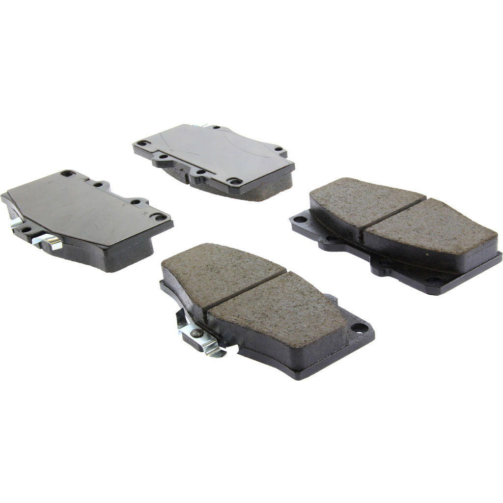 Posi Quiet Ceramic Disc Brake Pad, with Shims and Hardware, 2-Wheel Set