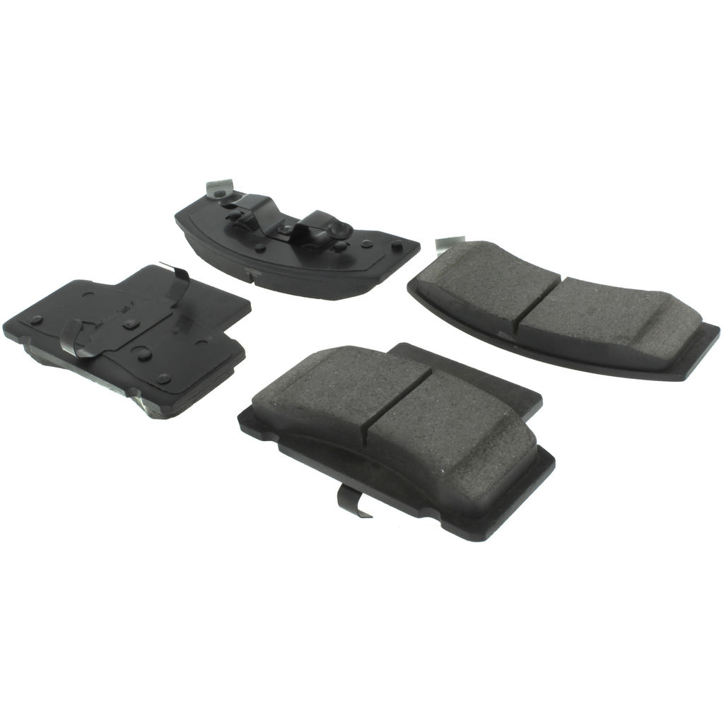 Centric 105.04590 - Posi Quiet Ceramic Disc Brake Pad, with Shims and Hardware, 2-Wheel Set