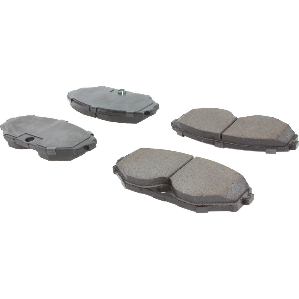 Centric 105.04860 - Posi Quiet Ceramic Disc Brake Pad, with Shims and Hardware, 2-Wheel Set