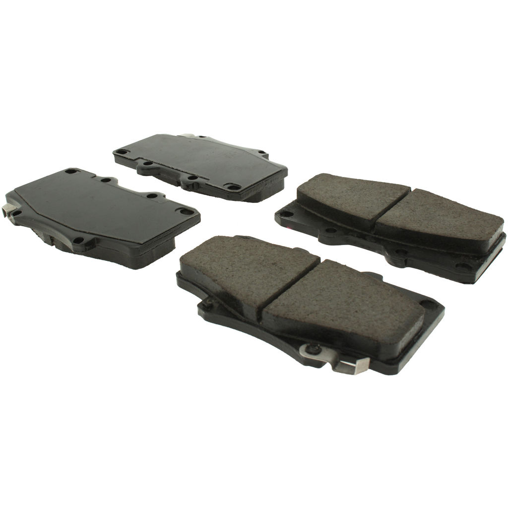 Posi Quiet Ceramic Disc Brake Pad, with Shims and Hardware, 2-Wheel Set