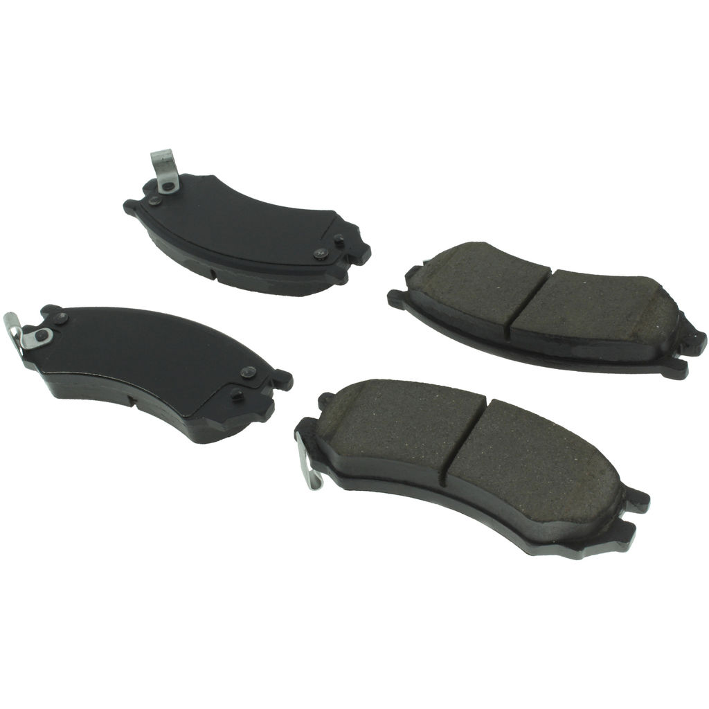 Posi Quiet Ceramic Disc Brake Pad, with Shims and Hardware, 2-Wheel Set