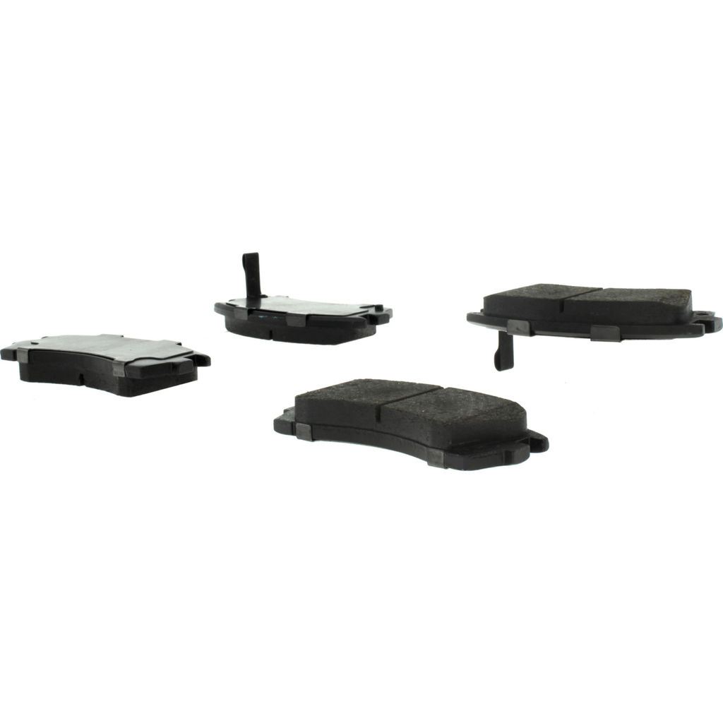 Posi Quiet Ceramic Disc Brake Pad, with Shims and Hardware, 2-Wheel Set