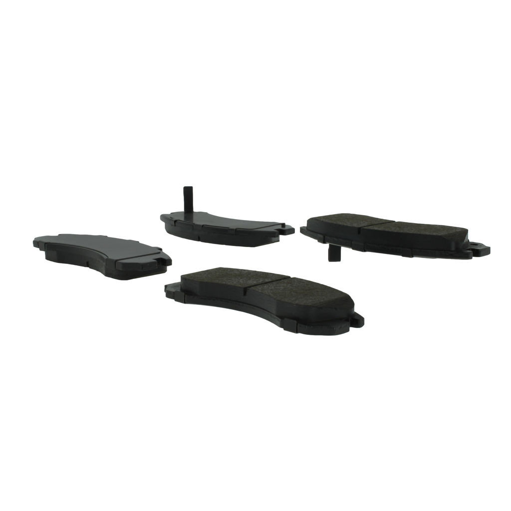 Posi Quiet Ceramic Disc Brake Pad, with Shims and Hardware, 2-Wheel Set