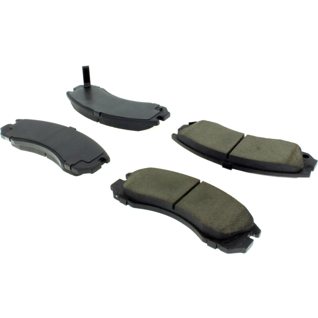 Posi Quiet Ceramic Disc Brake Pad, with Shims and Hardware, 2-Wheel Set