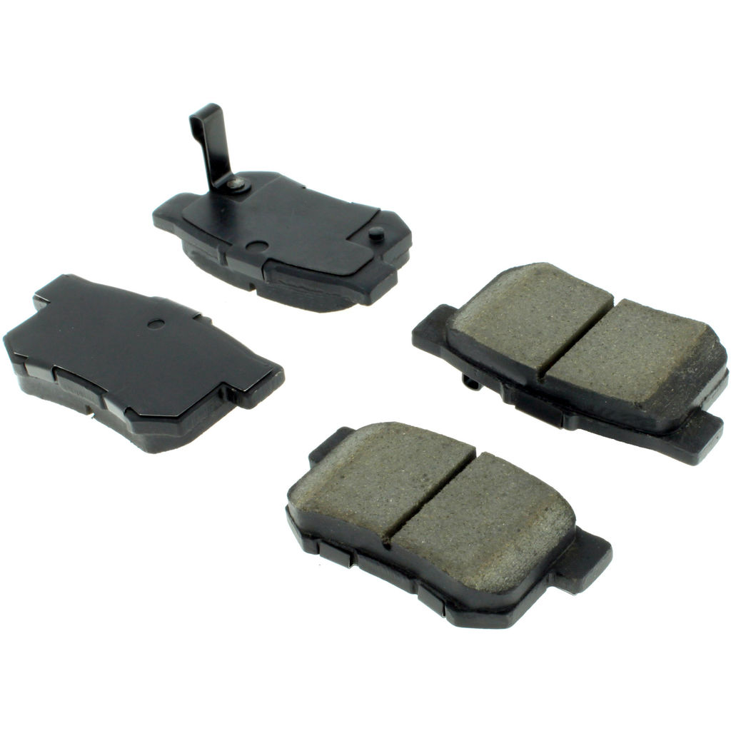 Posi Quiet Ceramic Disc Brake Pad, with Shims and Hardware, 2-Wheel Set