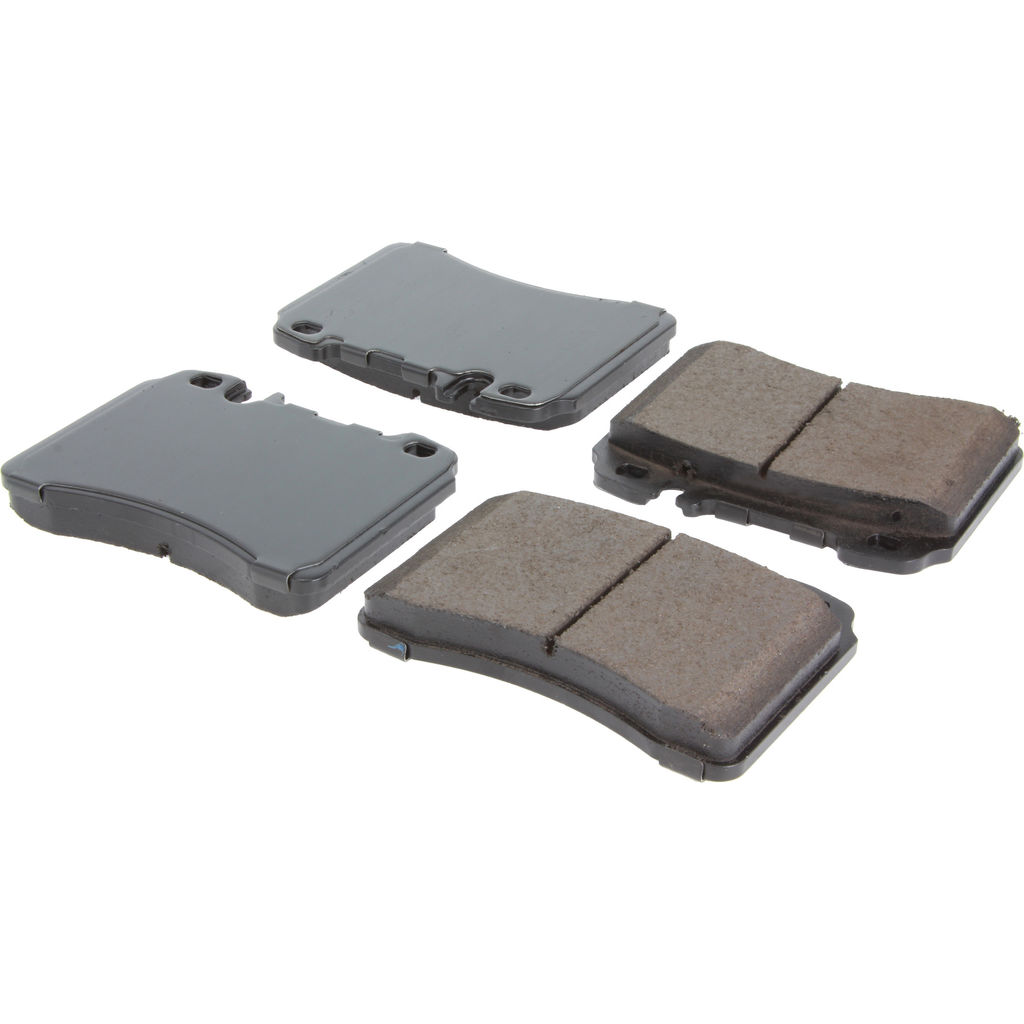 Posi Quiet Ceramic Disc Brake Pad, with Shims and Hardware, 2-Wheel Set