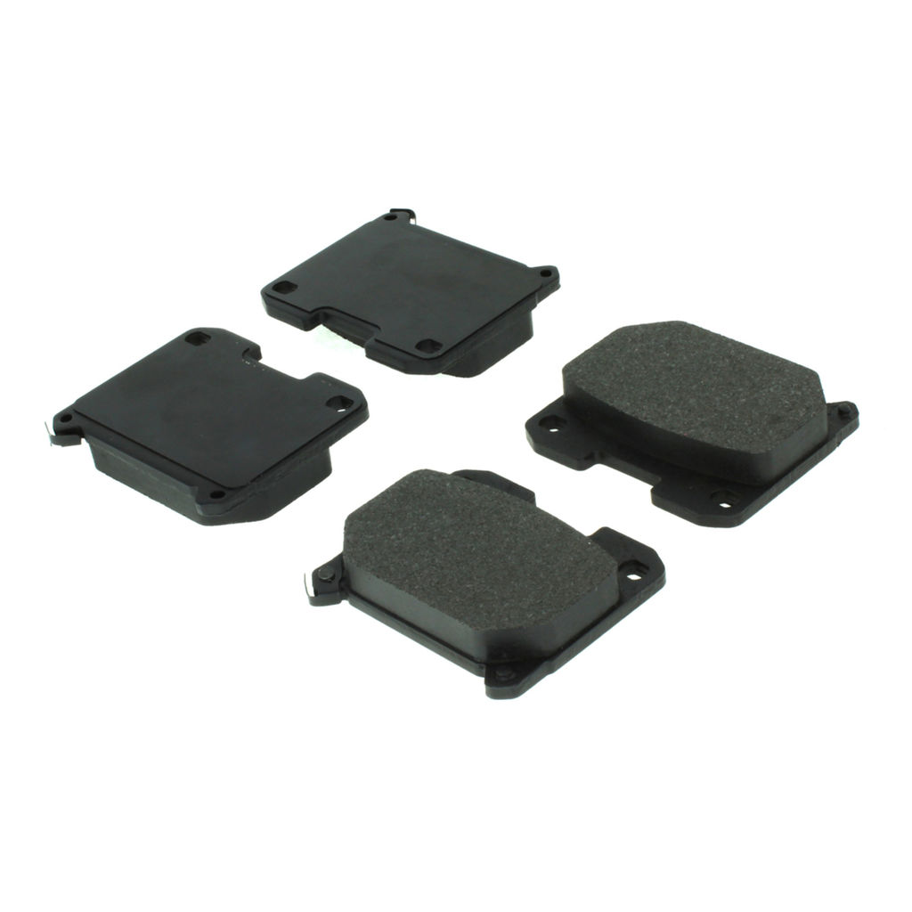 Posi Quiet Ceramic Disc Brake Pad, with Shims, 2-Wheel Set