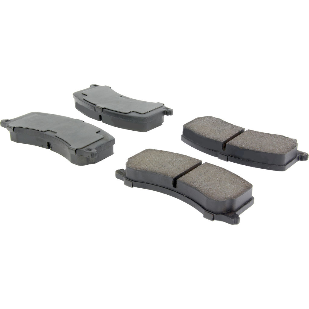 Posi Quiet Ceramic Disc Brake Pad, with Shims and Hardware, 2-Wheel Set