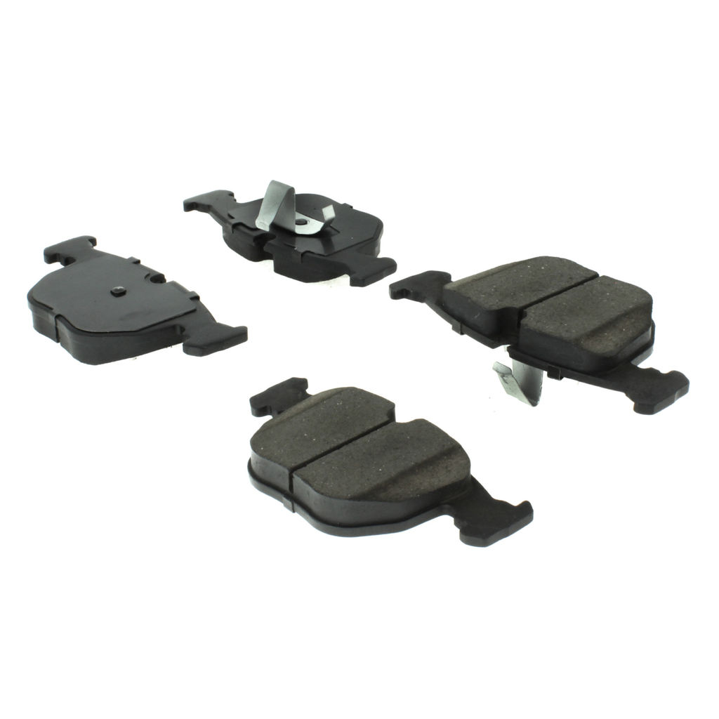 Posi Quiet Ceramic Disc Brake Pad, with Shims and Hardware, 2-Wheel Set