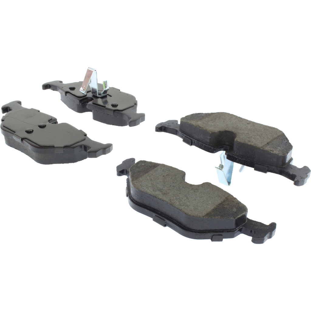Posi Quiet Ceramic Disc Brake Pad, with Shims and Hardware, 2-Wheel Set