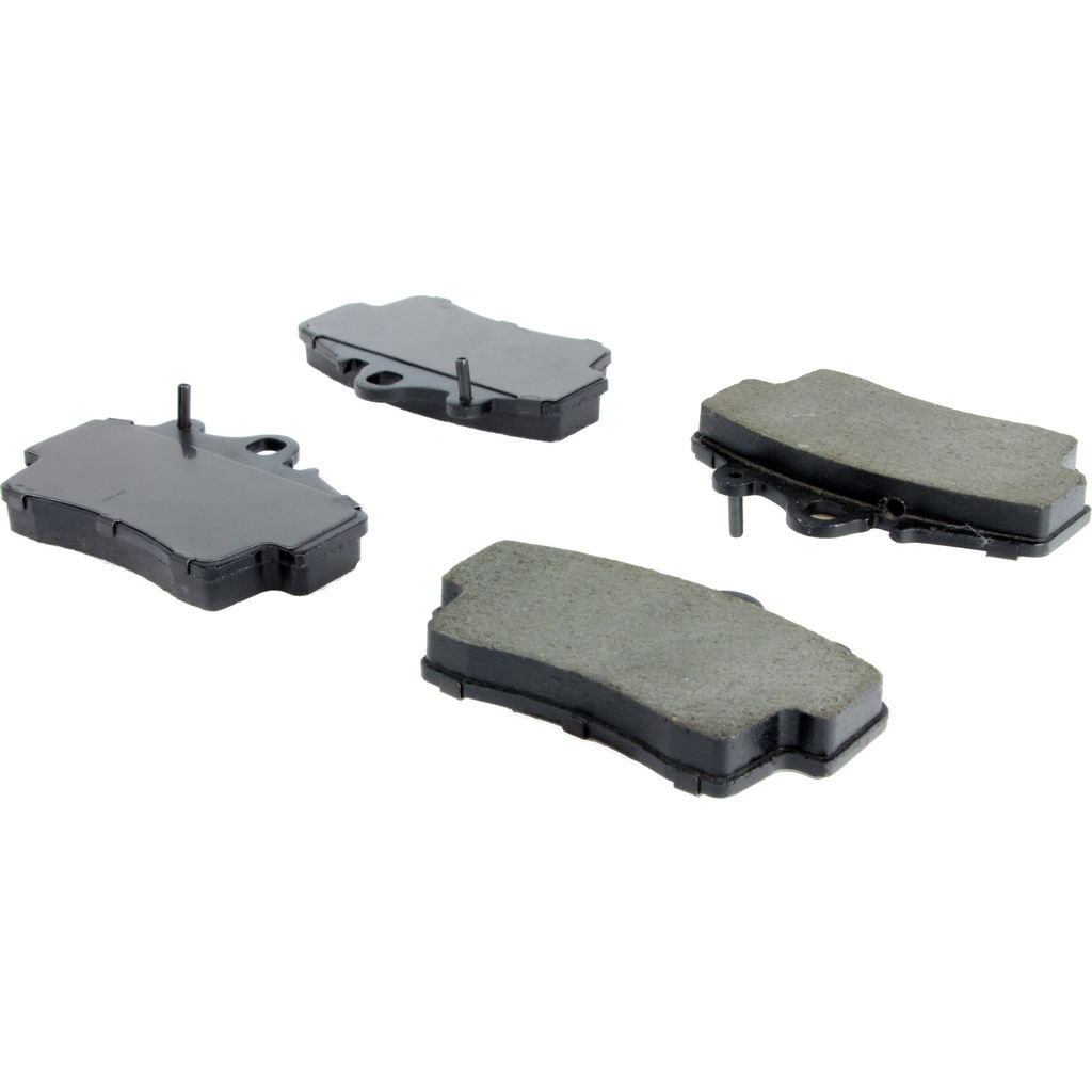 Posi Quiet Ceramic Disc Brake Pad, with Shims and Hardware, 2-Wheel Set