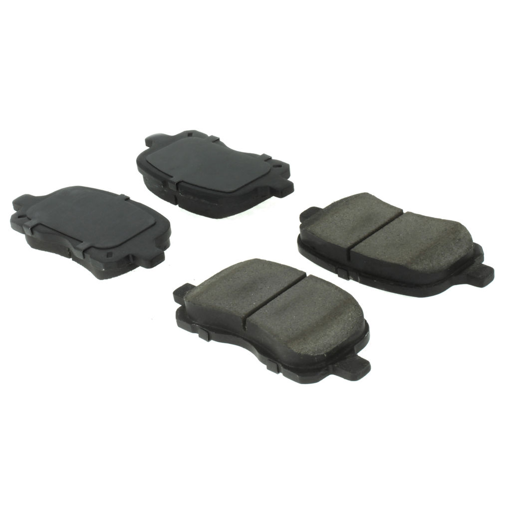 Posi Quiet Ceramic Disc Brake Pad, with Shims and Hardware, 2-Wheel Set