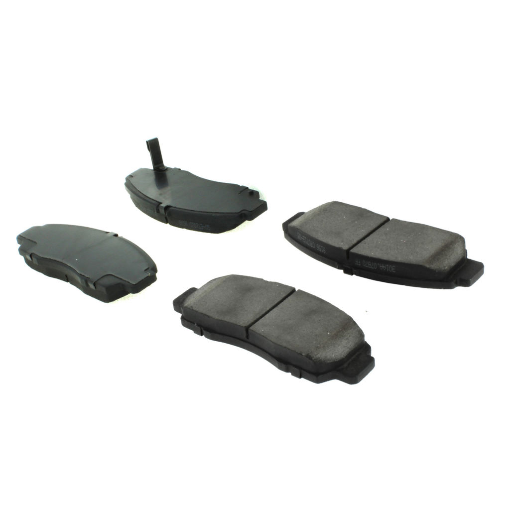 Posi Quiet Ceramic Disc Brake Pad, with Shims and Hardware, 2-Wheel Set