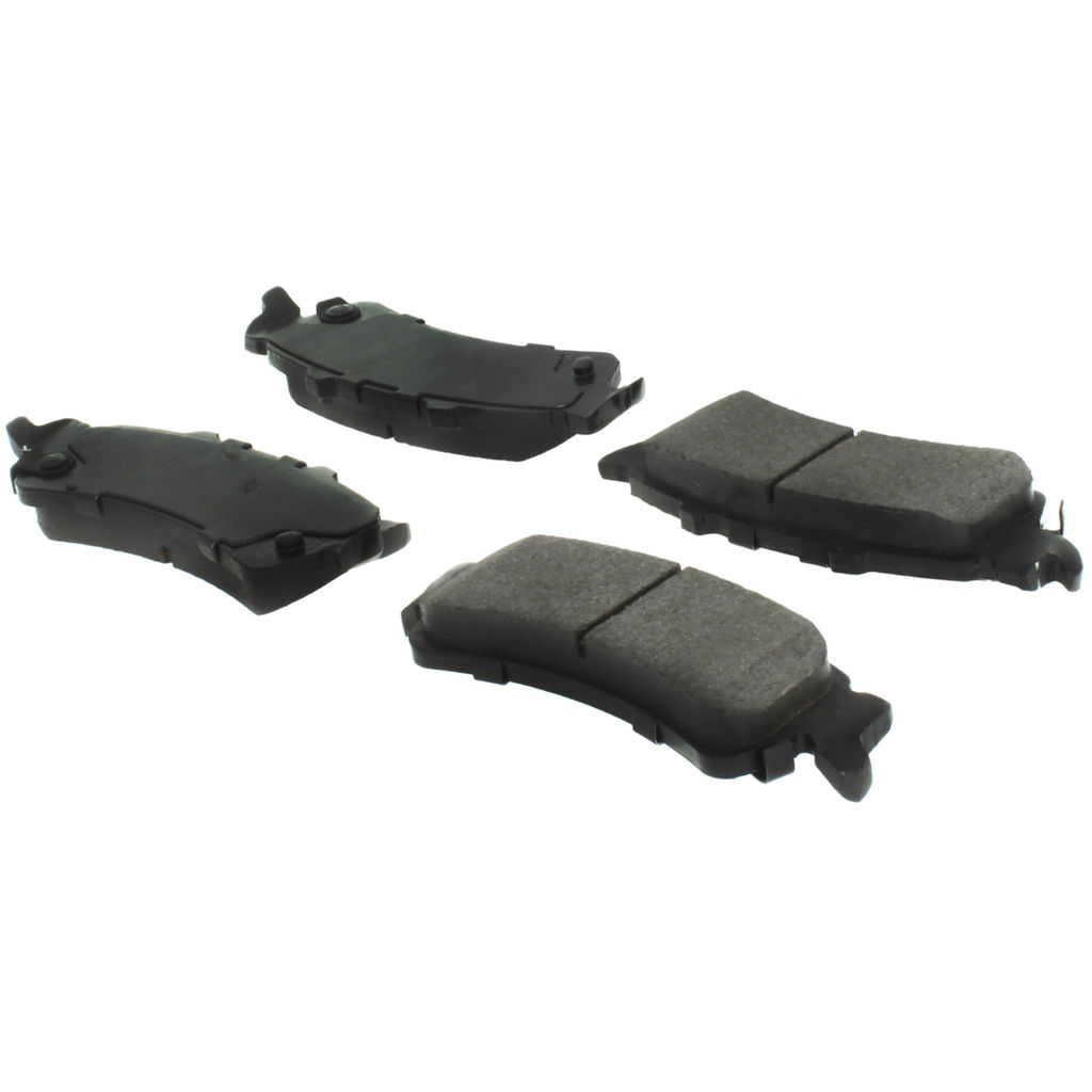 Posi Quiet Ceramic Disc Brake Pad, with Shims and Hardware, 2-Wheel Set