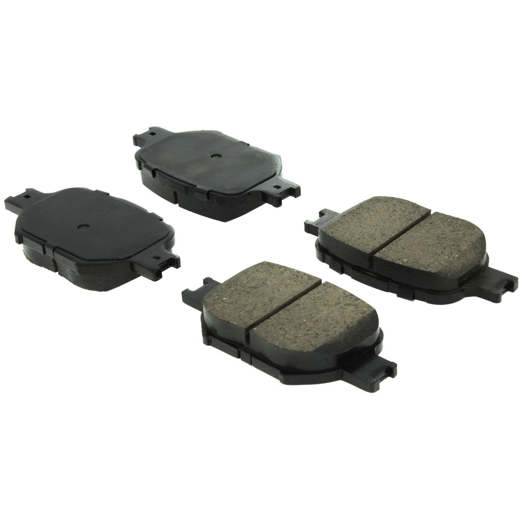 Centric 105.08170 - Posi Quiet Ceramic Disc Brake Pad, with Shims and Hardware, 2-Wheel Set