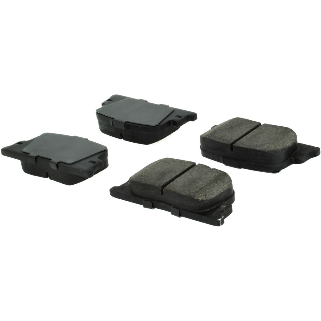 Posi Quiet Ceramic Disc Brake Pad, with Shims and Hardware, 2-Wheel Set