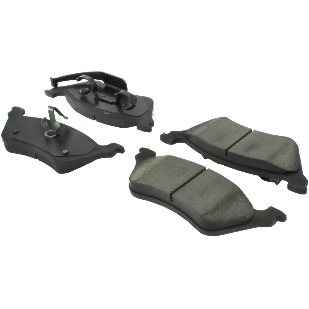 Centric 105.08580 - Posi Quiet Ceramic Disc Brake Pad, with Shims, 2-Wheel Set