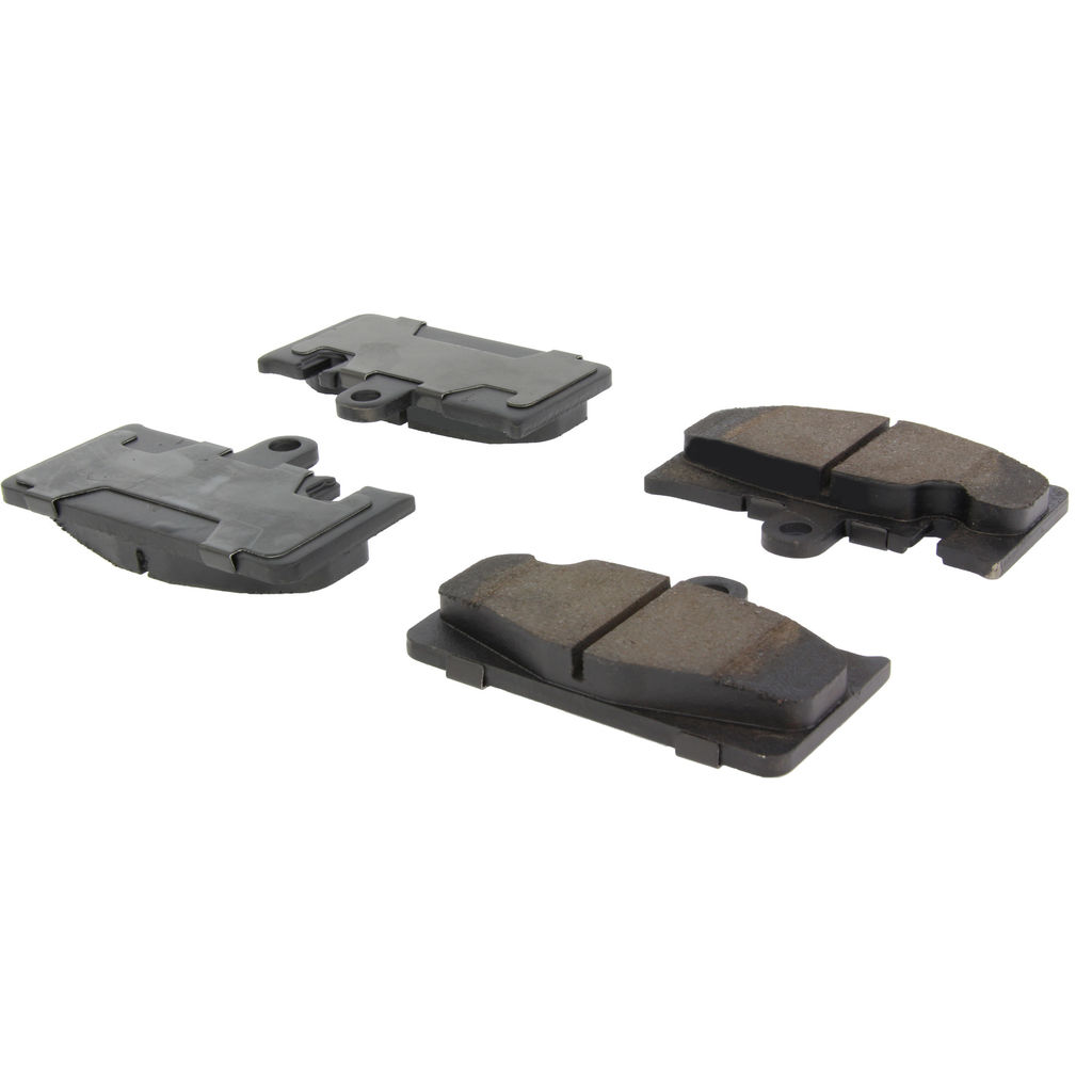 Centric 105.08710 - Posi Quiet Ceramic Disc Brake Pad, with Shims and Hardware, 2-Wheel Set